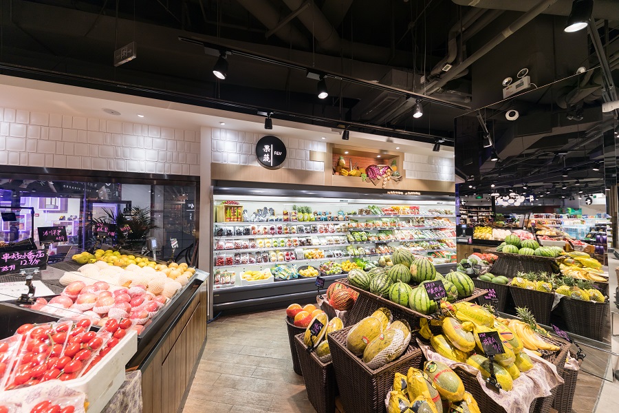 W-super精品超市設計邁科店