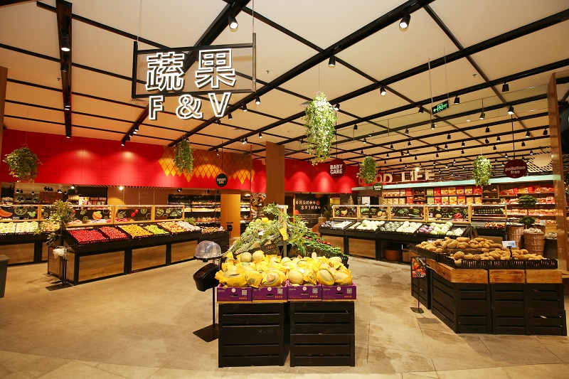 蘭州物美精品超市設(shè)計