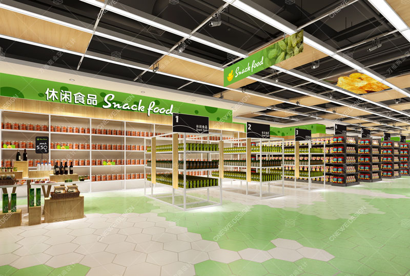 信和精品超市設(shè)計(jì)_萬(wàn)維商業(yè)空間設(shè)計(jì)