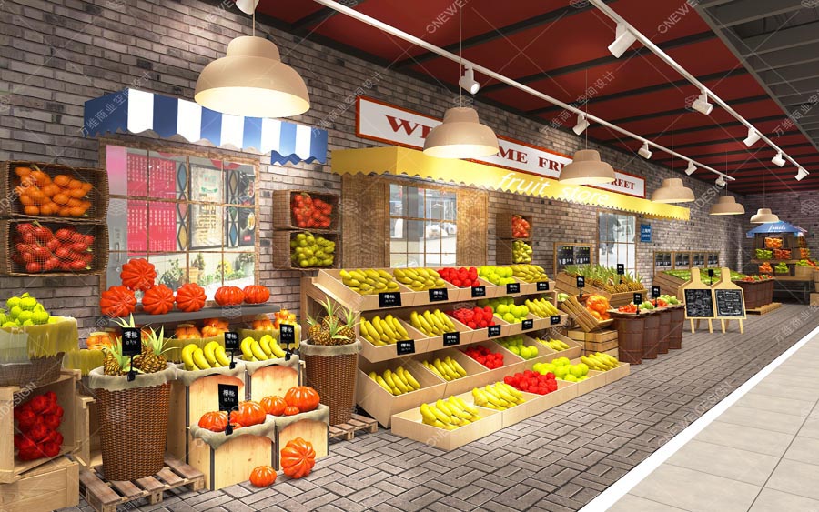 上海盒馬集市精品超市設計