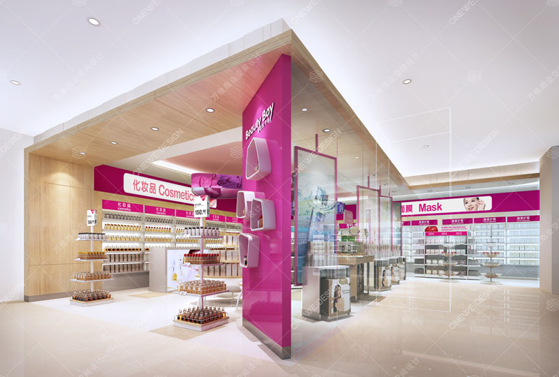 關(guān)于美妝店裝修設(shè)計的一些建議