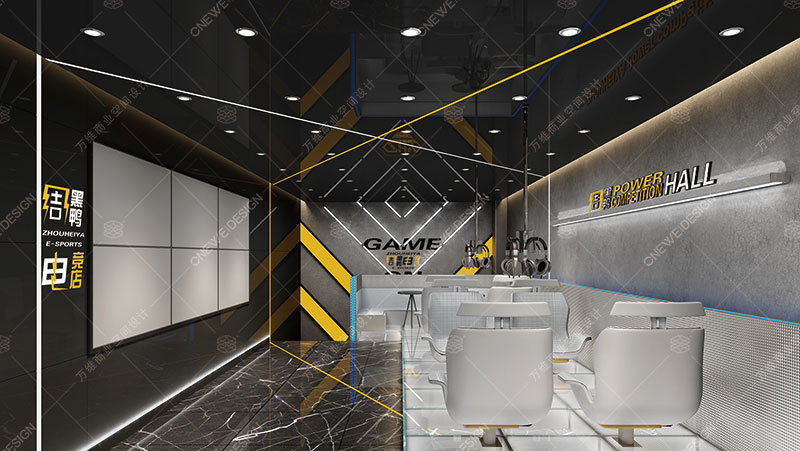 周黑鴨電競(jìng)主題店連鎖店設(shè)計(jì)