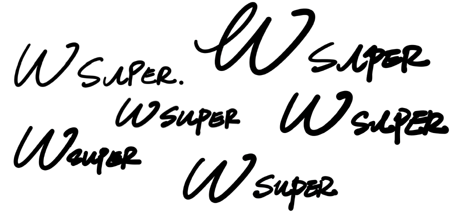 萬維超市設計--W-SUPER超市VI設計