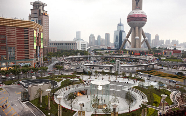蘋果線下體驗(yàn)店商業(yè)空間設(shè)計(jì)