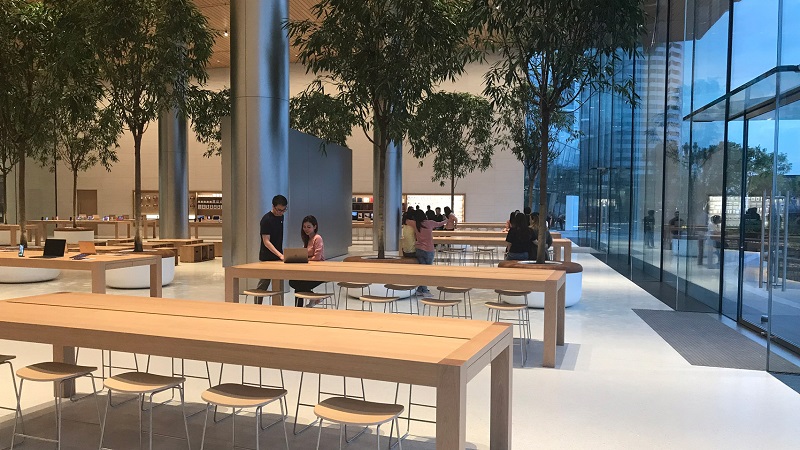 商業(yè)空間設(shè)計理念的轉(zhuǎn)變：泰國第一家Apple旗艦店