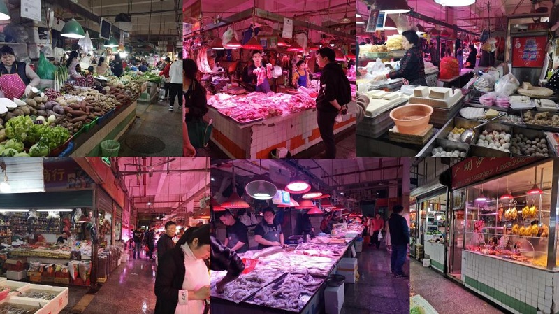  蔡屋圍菜市場設(shè)計(jì)改造前