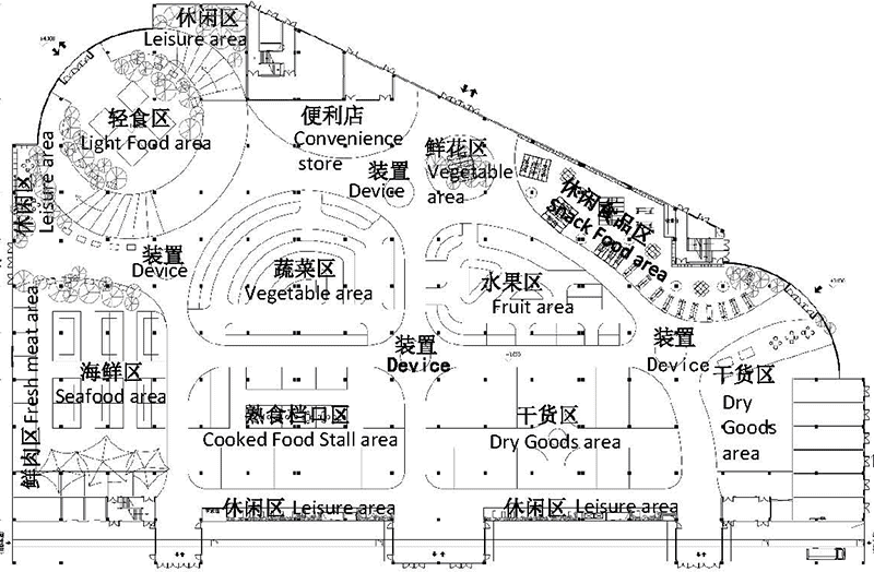蔡屋圍菜市場設(shè)計(jì)改造商戶規(guī)劃