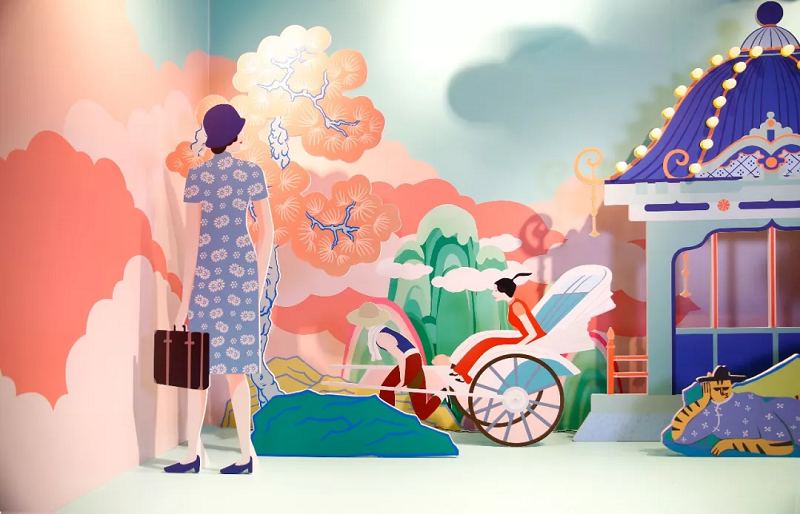 漁2019SS「嘉年華」主題櫥窗設(shè)計賞析