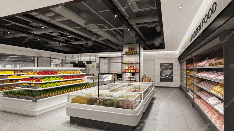萬科深國投V-24社區(qū)超市便利店設(shè)計