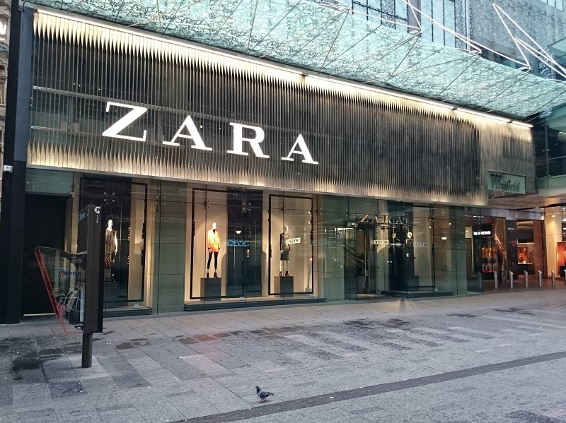 ZARA專賣店店面設(shè)計(jì)