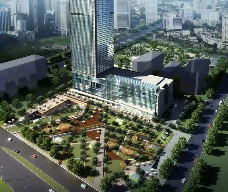 清江蘇寧廣場(chǎng)外部空間