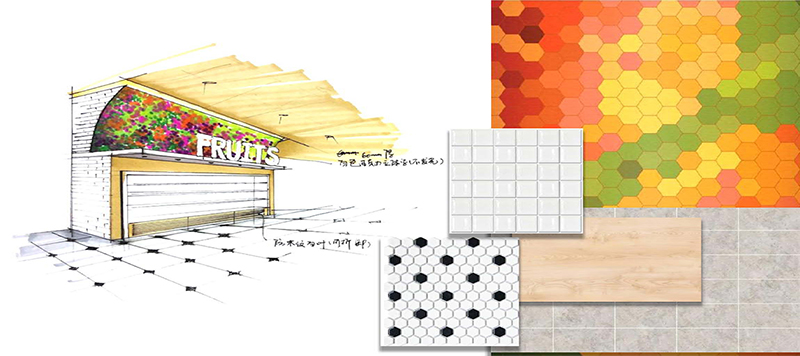 W-Super精品超市色彩設計