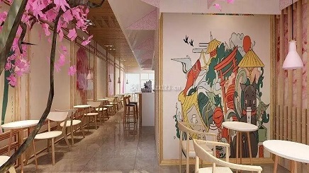 竹木材質(zhì)在日系店裝設(shè)計(jì)中的運(yùn)用