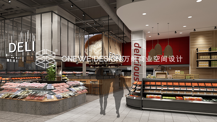 蘭州物美超市熟食區(qū)設(shè)計(jì)