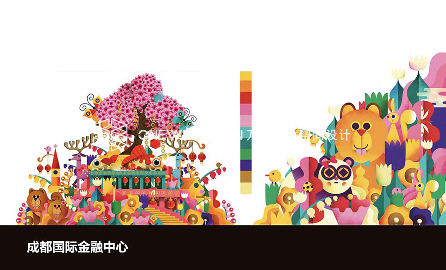 成都國際金融中心商業(yè)美陳&IP設(shè)計(jì)
