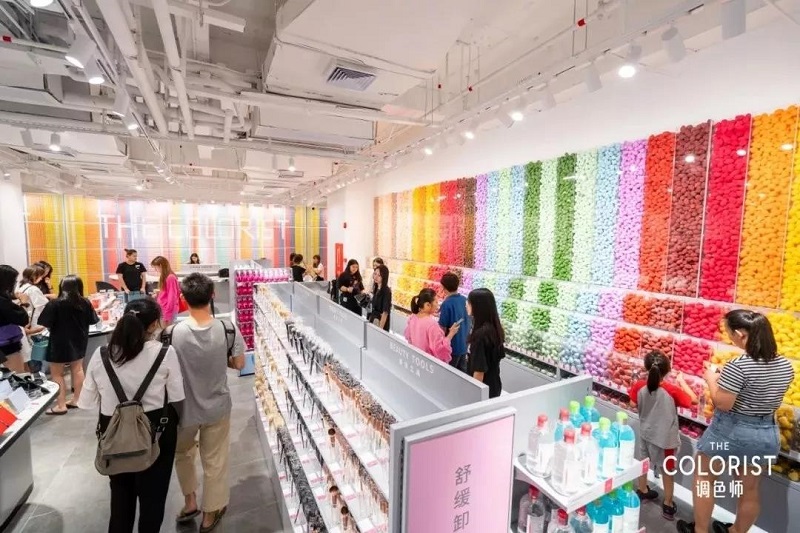 THE COLORIST調(diào)色師炫彩大膽的門店設(shè)計