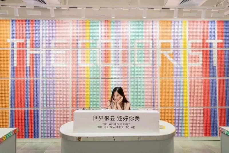 THE COLORIST調(diào)色師炫彩大膽的門店設(shè)計