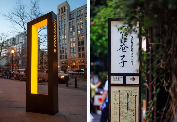 商業(yè)街區(qū)導(dǎo)視設(shè)計(jì)