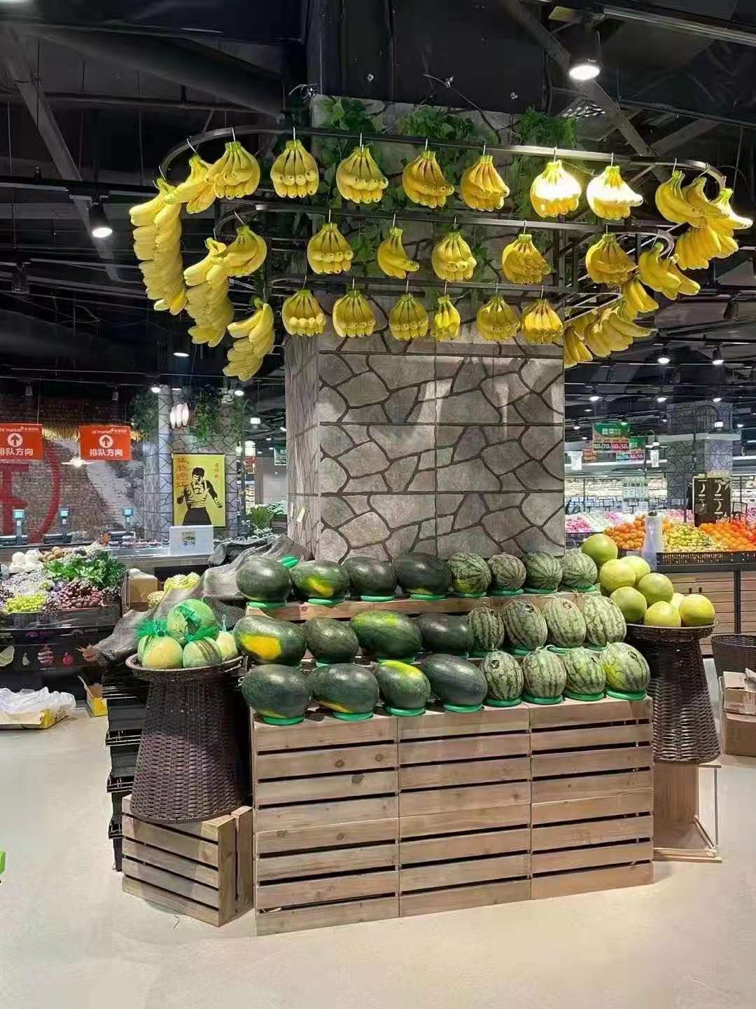 復(fù)古港風(fēng)超市設(shè)計(jì)