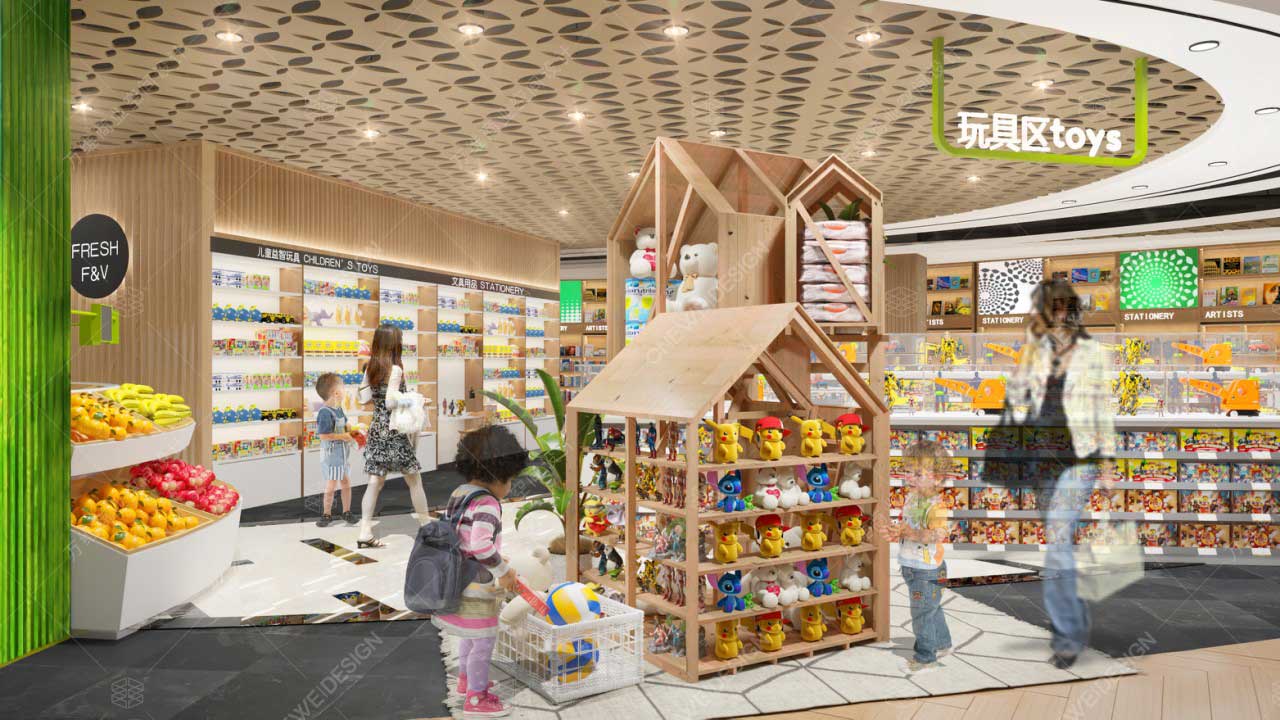安吉美頌生活超市設(shè)計(jì)